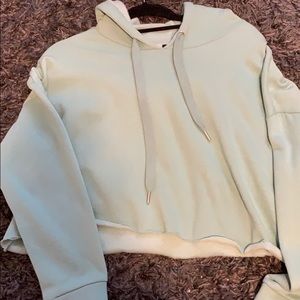 forever 21 cropped sweatshirt